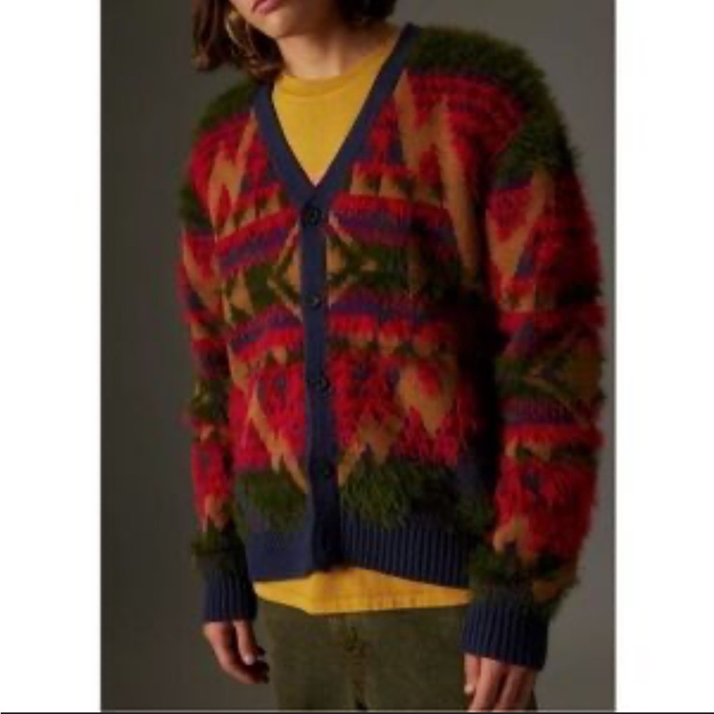 BDG Multicolor Textured Sweater
